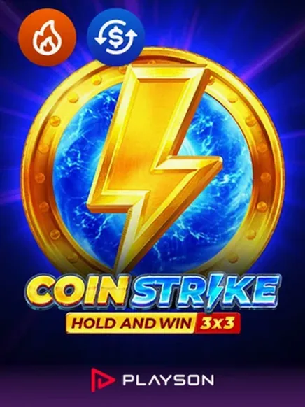 Coin Strike Hold and Win slot by Playson — Lotterywest